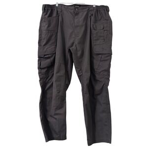 CQR Mens Tactical Cargo Pants 46x30 Gray Ripstop Outdoor Utility Workwear